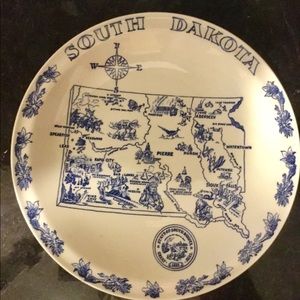 South Dakota commemorative plate